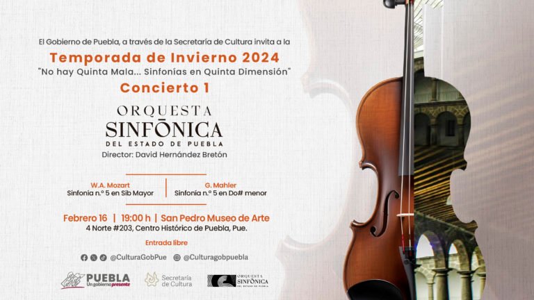 Disfruta de conciertos gratis en la ciudad de Puebla