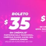¡Cine a 35 pesos este miércoles en los Cinépolis de todo México!