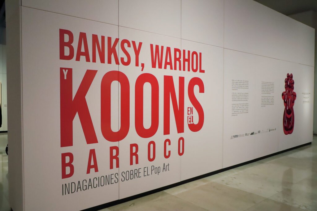 Llegan al Museo del Barroco obras de Warhol, Banksy y Koons